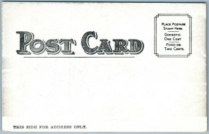 DANBURY CT FAIR GRAND STAND ANTIQUE POSTCARD