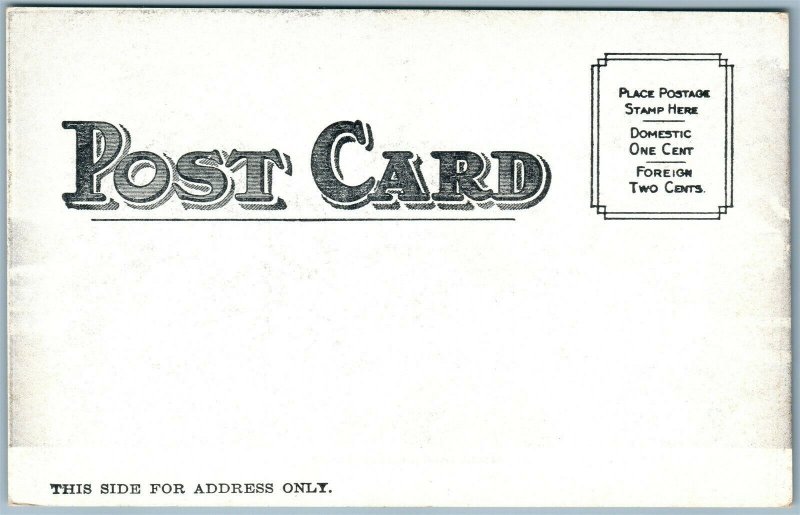 DANBURY CT FAIR GRAND STAND ANTIQUE POSTCARD