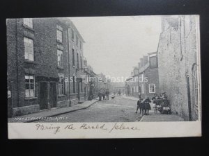 Staffordshire ROCESTER High Street c1904 by A. Mc Cann of Uttoxeter