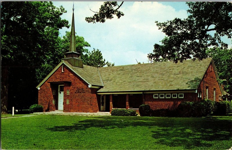 White Sulphur Springs WV Church Jesus Christ Latter-Day Saints Postcard G69