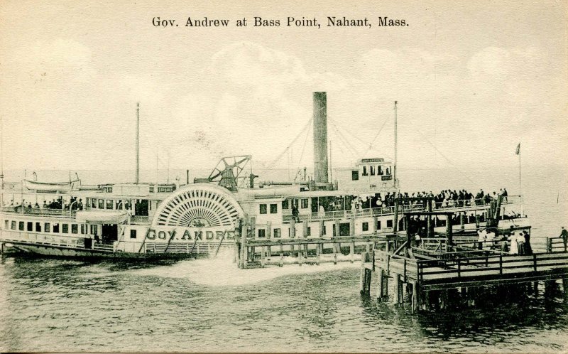 MA - Nahant. Bass Point, Steamer Governor Andrew