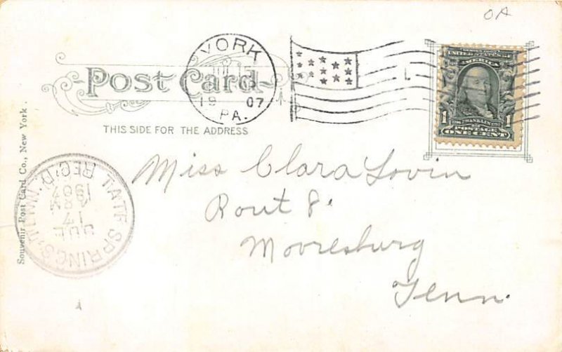 View of Centre Square York, Pennsylvania PA Postcards