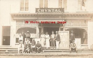 Unknown Location, RPPC, Crystal Theatre, La Femme: X Posters, Photo