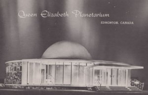 Queen Elizabeth II Planetarium Canada 1960 Astronomy Postcard Card