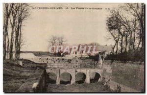 Montreuil sur Mer - Pits of the Citadel - Old Postcard