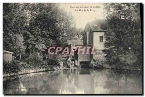 Old Postcard From Around Camp De Chalons Le Moulin De Livry