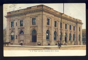 Kansas City, Kansas/KS Postcard, US Post Office