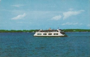M V Champlain Passenger Ferry On Lake Champlain