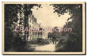 Postcard Old Benodet entrance to the hotel Kermoor