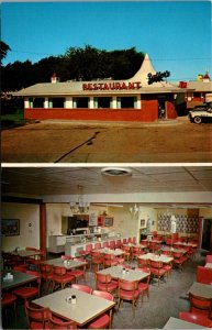 Postcard Zaffer's Restaurant at Park Motel South 62-180-285 Carlsbad, New Mexico