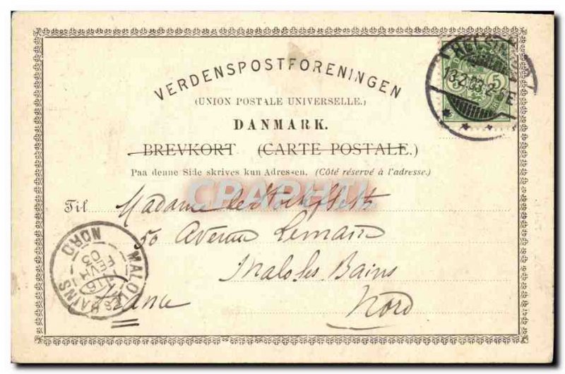 Postcard Old Hilsen Fra Helsingor