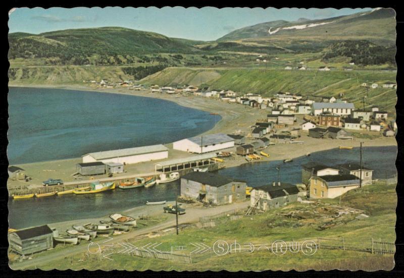 Fishing community of Trout River on Newfounland's West Coast