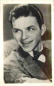 Postcard RPPC Frank Sinatra Music Movie Star singer actor 23-3835