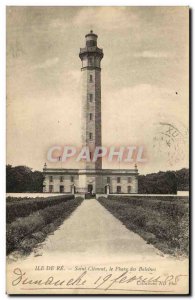 Old Postcard Ile de Re Lighthouse Saint Clement of the Whales