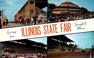 Illinois Springfield Greetings From The Illinois State Fair