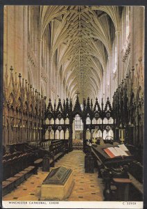 Hampshire Postcard - Winchester Cathedral - The Choir  B2813