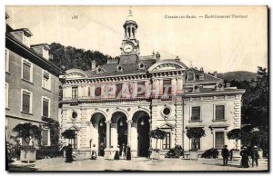 Old Postcard Uriage Les Bains Etablissement Thermal