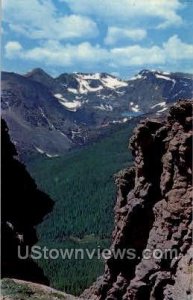 Forest Canyon and Gore Lakes and Range - Rocky Mountain National Park, Colora...
