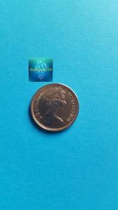 United Kingdom 1977 ½ New Penny - Elizabeth II 2nd portrait (Grade VF)