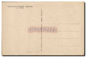 Old Postcard Nuille Sur Vicoin Cave