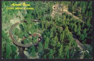 Bird's Eye View,Pigtail Bridge and Tunnel,Black Hills,SD