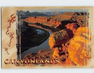 Postcard Canyonlands National Park Utah USA