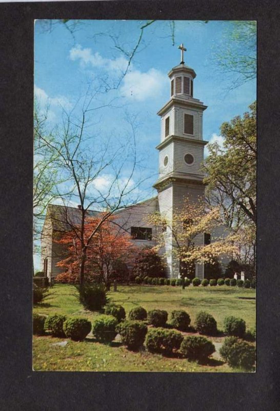 VA St Johns John's Episcopal Church Richmond Virginia Postcard Patrick Henry