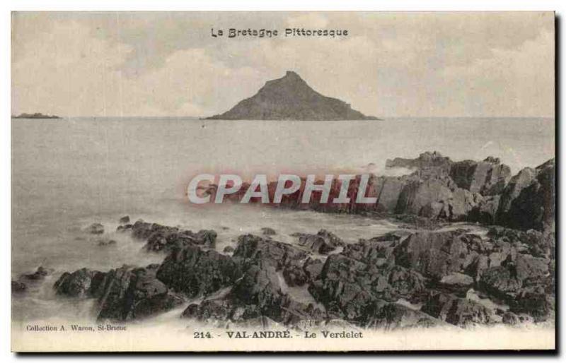 Old Postcard The UK Picturesque Val Andre The Verdelet