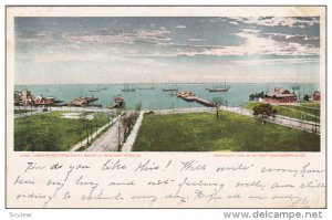 James River from Hotel Warwick, Newport News, Virginia, PU-1907