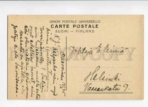 279762 CHRISTMAS Jesus ANGELS vintage FINLAND PC