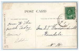 c1910's S. S. Steamer Ship American Buffalo New York NY Posted Antique Postcard