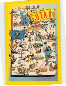 Postcard Greetings From Utah