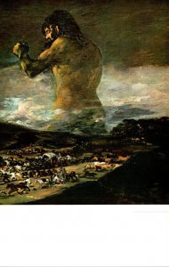 Spain Madrid Museo Del Prado The Colossus and The Panic By Goya