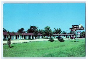 Osceola Ranchcourt Motel Pensacola FL Florida Postcard (CC1)