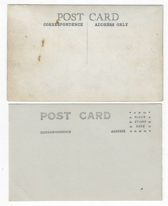 (2) Diff. RPPC's, Early Views of Taku Glacier, Alaska