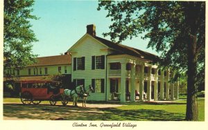 USA Clinton Inn Greenfield Village Dearborn Michigan Chrome Postcard 04.03