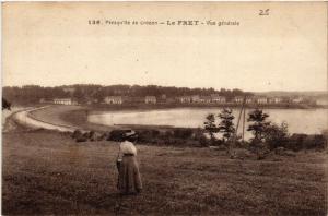 CPA Presqu'lle de CROZON - Le Fret - Vue générale (458039)