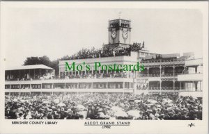 Berkshire Postcard - Horse Racing - Ascot Grand Stand c1902 - RS30114