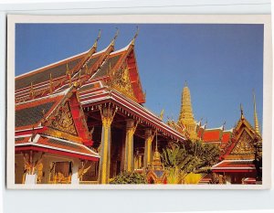 Postcard The Temple of the Emerald Buddha Bangkok Thailand