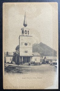 Mint Alaska Real Picture Postcard RPPC Greek Church Sitka