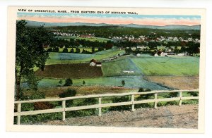 MA - Mohawk Trail, Berkshires. View of Greenfield