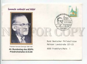446229 GERMANY 1990 year special cancellations Friedrichshafen Bundestag