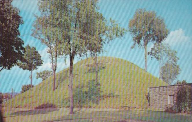 West Virginia Moundsville The Indian Grave Creek Mound