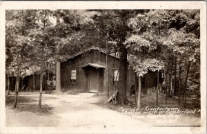 Garrett County Maryland Guntertown Cottage Proprietor Dave Gunter Postcard X16
