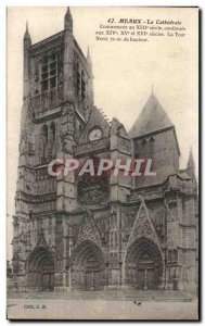 Old Postcard Meaux La Cathedrale