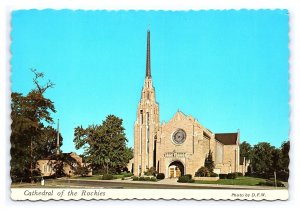 Cathedral Of The Rockies Boise Idaho Continental View Postcard Methodist Church