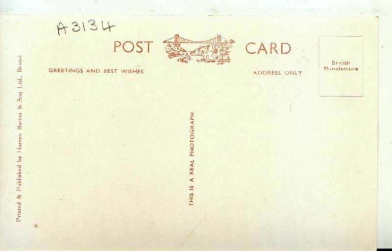 Shropshire Postcard - Main Gateway - Ludlow Castle - Real Photograph  Ref 19381A