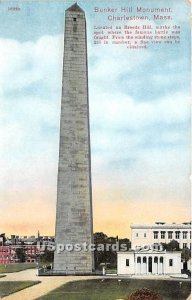 Bunker Hill Monument - Charlestown, Massachusetts MA  