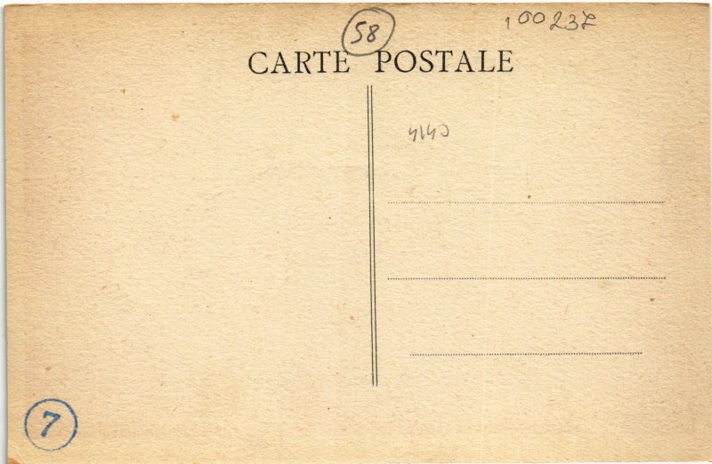 CPA AUNAY Route de CHATILLON Nievre (100237)