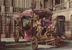 Marquis of Fontes Portugal Musee De Coches Exhibit Postcard